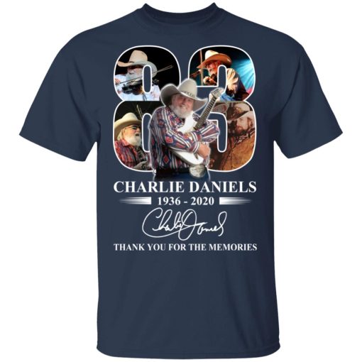 Remembering Charlie Daniels 1936 2020 T-Shirts - Image 3