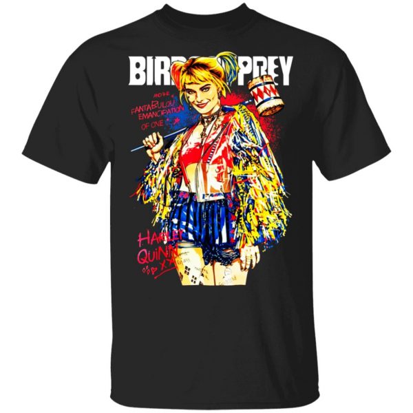 Harley Quinn Birds Of Prey T-Shirts Apparel 3