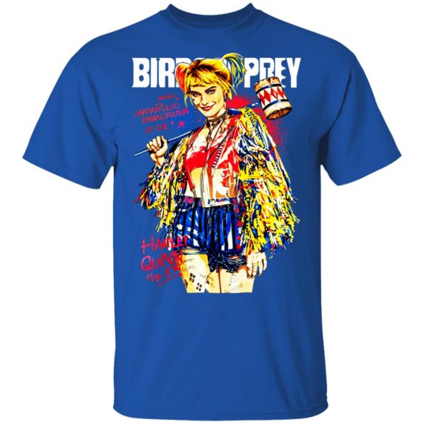 Harley Quinn Birds Of Prey T-Shirts Apparel 6