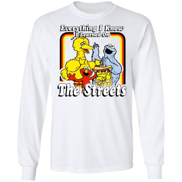 Everything I Know I Learned On The Streets T-Shirts, Hoodies, Sweatshirt Movie 10