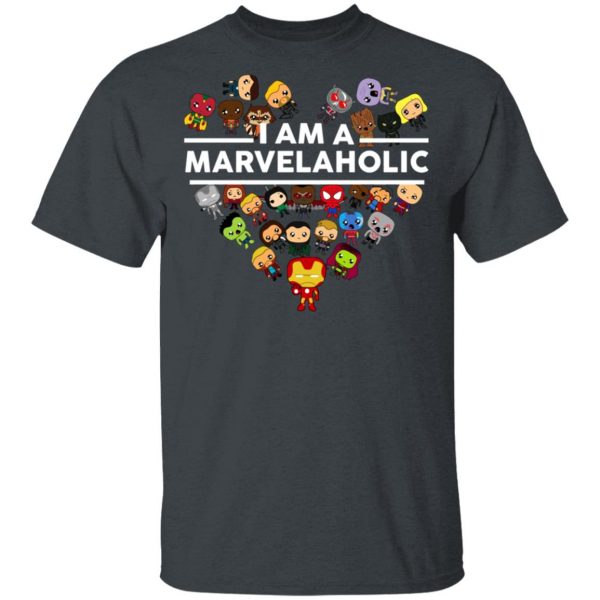 I Am A Marvelaholic T-Shirts 2