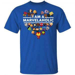 I Am A Marvelaholic T-Shirts 16