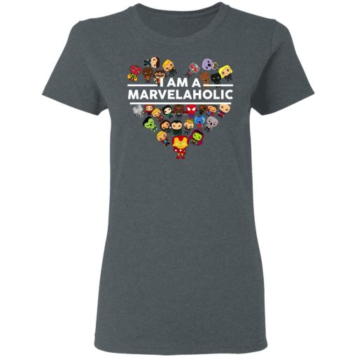 I Am A Marvelaholic T-Shirts 6