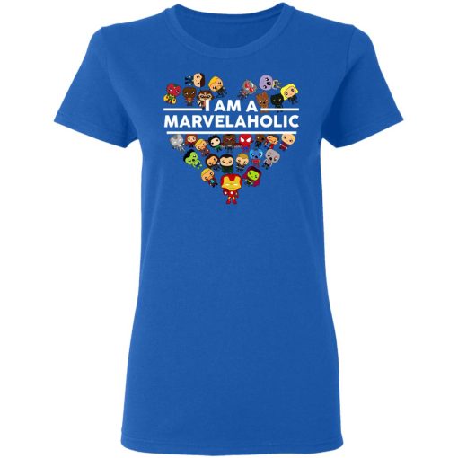 I Am A Marvelaholic T-Shirts 8