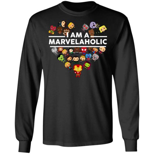 I Am A Marvelaholic T-Shirts - Image 9