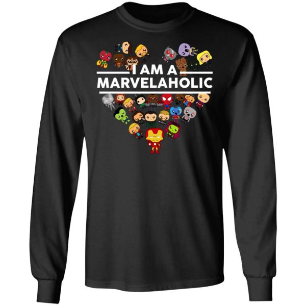 I Am A Marvelaholic T-Shirts 9