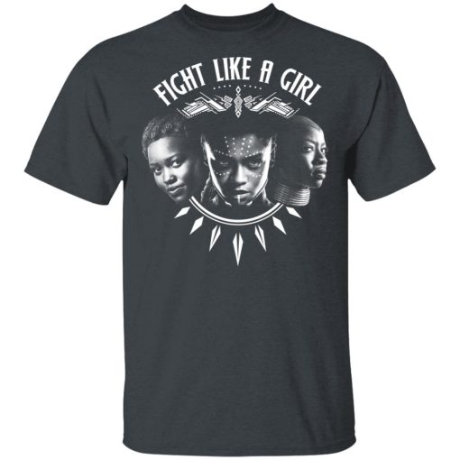 Fight Like A Girl – Shuri, Okoye And Nakia T-Shirts - Image 2