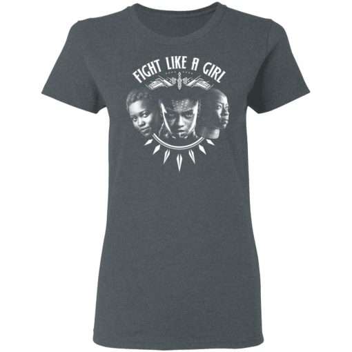 Fight Like A Girl – Shuri, Okoye And Nakia T-Shirts - Image 6