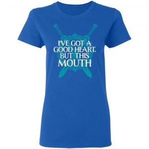 I've Got A Good Heart But This Mouth Shield Maiden Viking T-Shirts, Hoodies, Sweatshirt 20