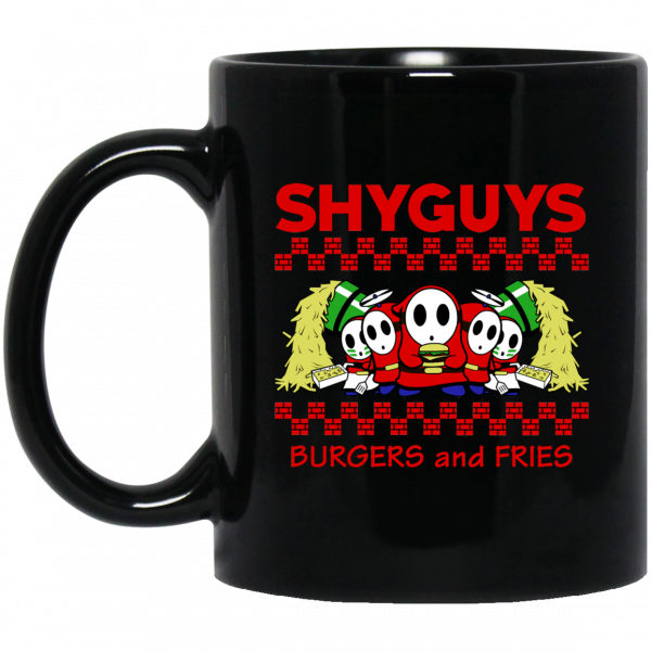 Shyguys Burgers And Fries Mug 1