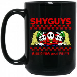 Shyguys Burgers And Fries Mug Coffee Mugs 2