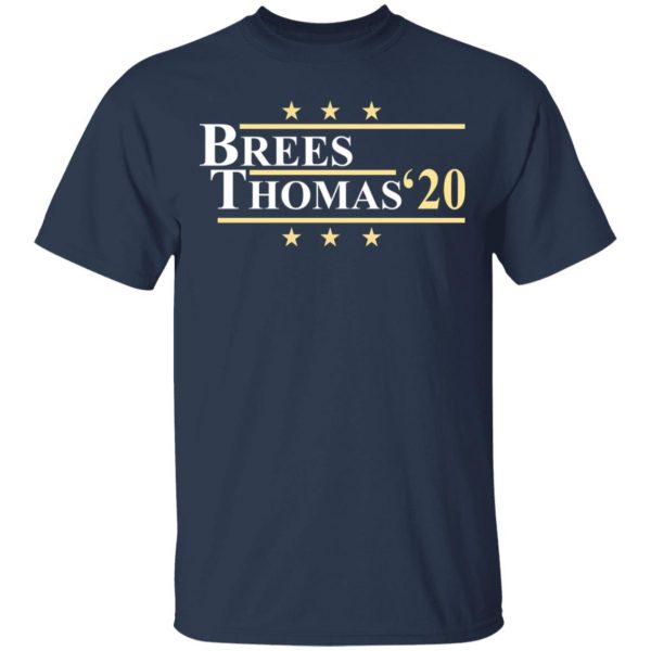 Vote Brees Thomas 2020 President T-Shirts, Hoodies, Sweatshirt 3