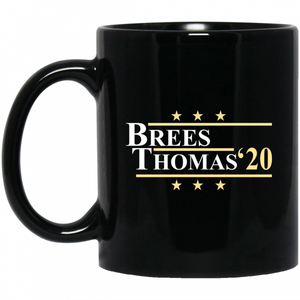Vote Brees Thomas 2020 President Mug Coffee Mugs 3