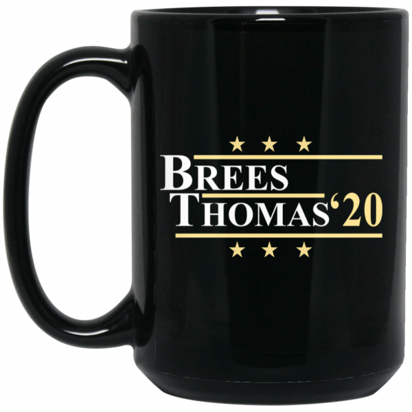 Vote Brees Thomas 2020 President Mug Coffee Mugs 4