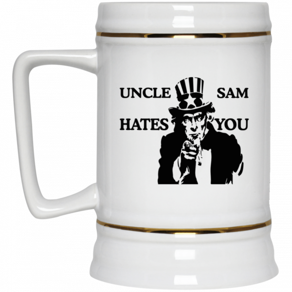 Uncle Sam Hates You Mug 4