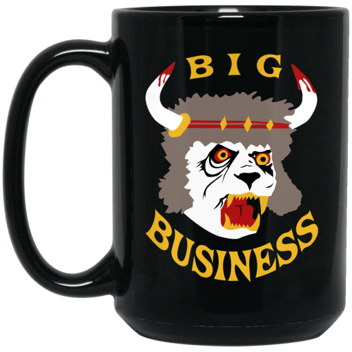 Big Business Official Merch Horns Mug 2