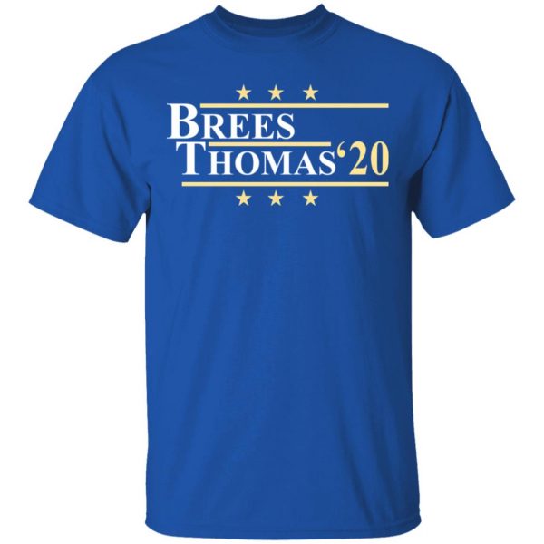 Vote Brees Thomas 2020 President T-Shirts, Hoodies, Sweatshirt 4