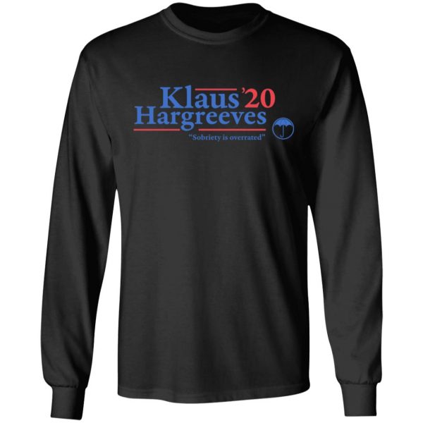 Klaus Hargreeves 2020 Sobriety Is Overrated T-Shirts, Hoodies, Sweatshirt 9