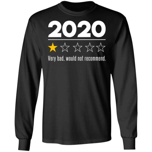 2020 This Year Very Bad Would Not Recommend T-Shirts, Hoodies, Sweatshirt 3