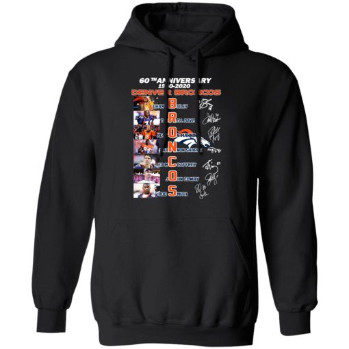 60th Anniversary Denver Broncos 1960 2020 T-Shirts, Hoodies, Sweatshirt 4