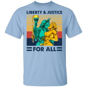 Liberty & Justice For All Vintage T-Shirts, Hoodies, Sweatshirt Apparel