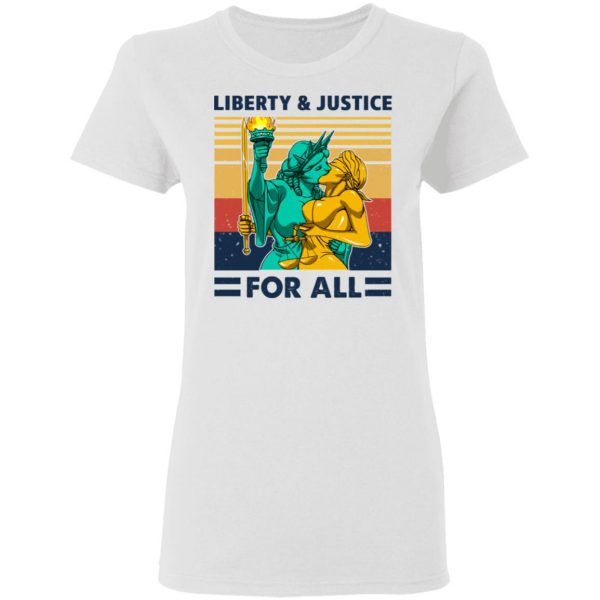Liberty & Justice For All Vintage T-Shirts, Hoodies, Sweatshirt 2