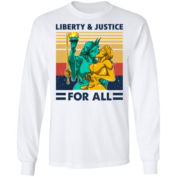 Liberty & Justice For All Vintage T-Shirts, Hoodies, Sweatshirt 3