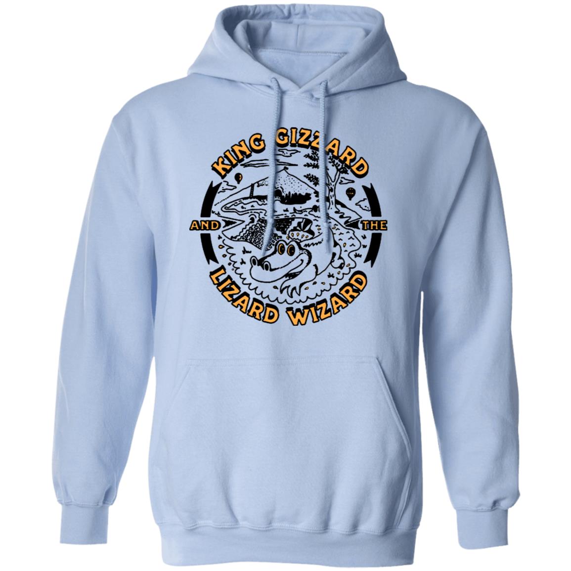 King gizzard and 2025 the lizard wizard hoodie