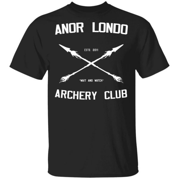 Anor Londo Archery Club 2011 T-Shirts, Hoodies, Sweatshirt Apparel 3