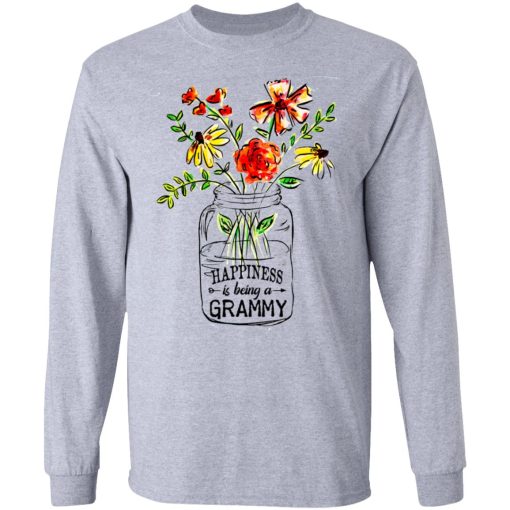 Happiness Is Being A Grammy Flower T-Shirts, Hoodies, Sweatshirt 7