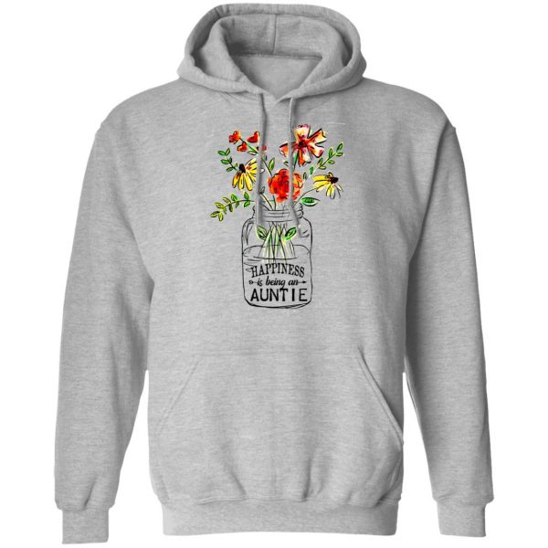 Happiness Is Being A Auntie Flower T-Shirts, Hoodies, Sweatshirt 10