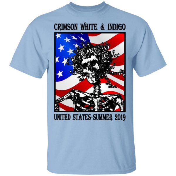 Crimson White & Indigo United States Summer 2019 T-Shirts, Hoodies, Sweatshirt 1