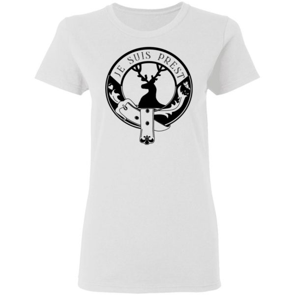 Je Suis Prest Logo #Outlander T-Shirts, Hoodies, Sweatshirt 2
