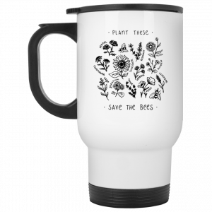 Plant These Save The Bees Mug 5