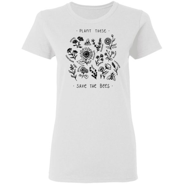 Plant These Save The Bees T-Shirts, Hoodies, Sweatshirt 3