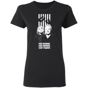 Free Assange. Free Manning. Stop Tyranny T-Shirts, Hoodies, Sweatshirt 17