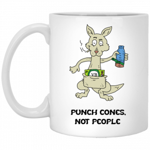 Punch Cones, Not People Mug Coffee Mugs