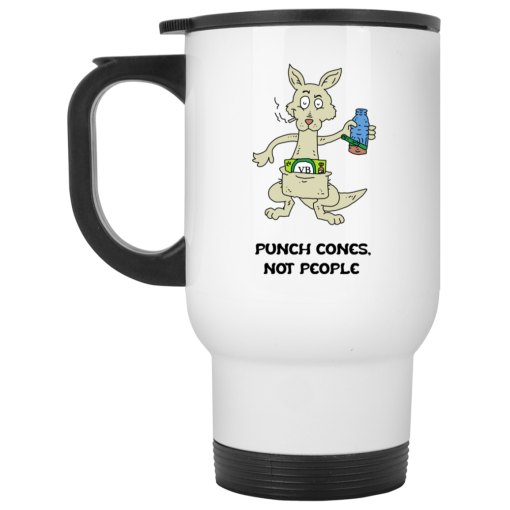 Punch Cones Not People Mug 2