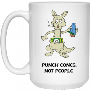 Punch Cones Not People Mug 6