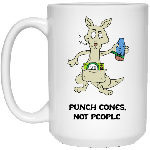 Punch Cones Not People Mug 3