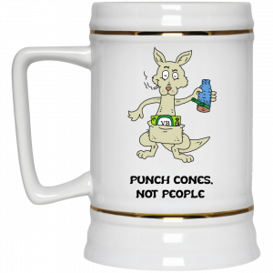 Punch Cones Not People Mug 7