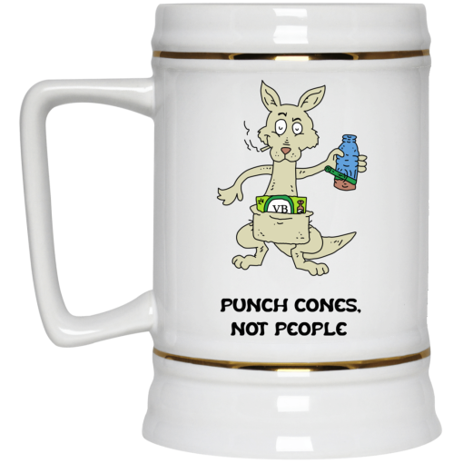 Punch Cones Not People Mug 4