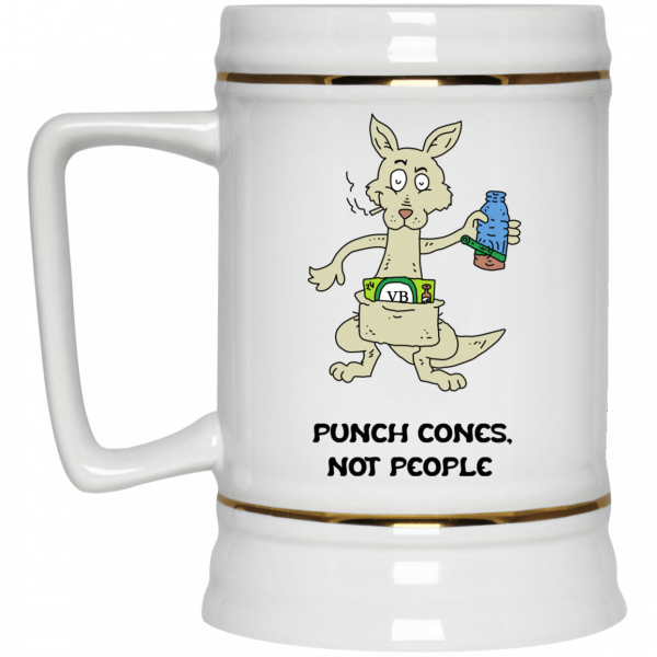 Punch Cones, Not People Mug Coffee Mugs 6