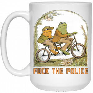 Frog And Toad Fuck The Police Mug 6