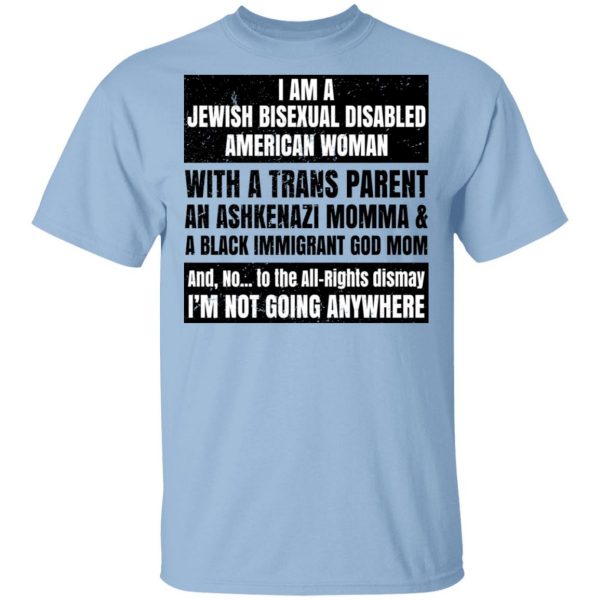 I Am A Jewish Bisexual Disabled American Woman T-Shirts, Hoodies, Sweatshirt 1