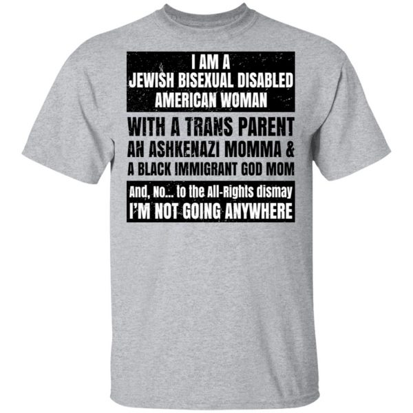 I Am A Jewish Bisexual Disabled American Woman T-Shirts, Hoodies, Sweatshirt 3