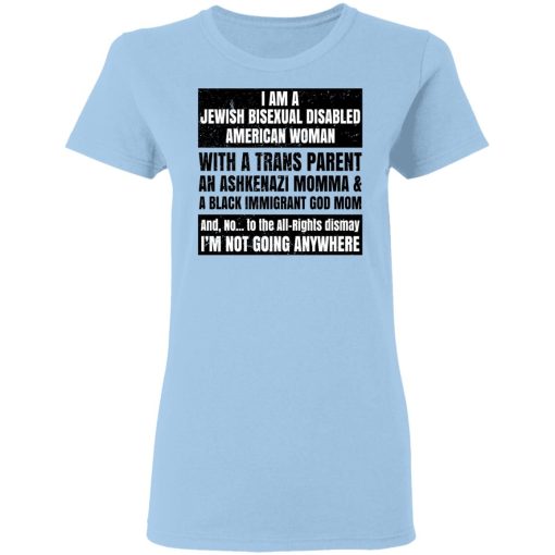 I Am A Jewish Bisexual Disabled American Woman T-Shirts, Hoodies, Sweatshirt - Image 4