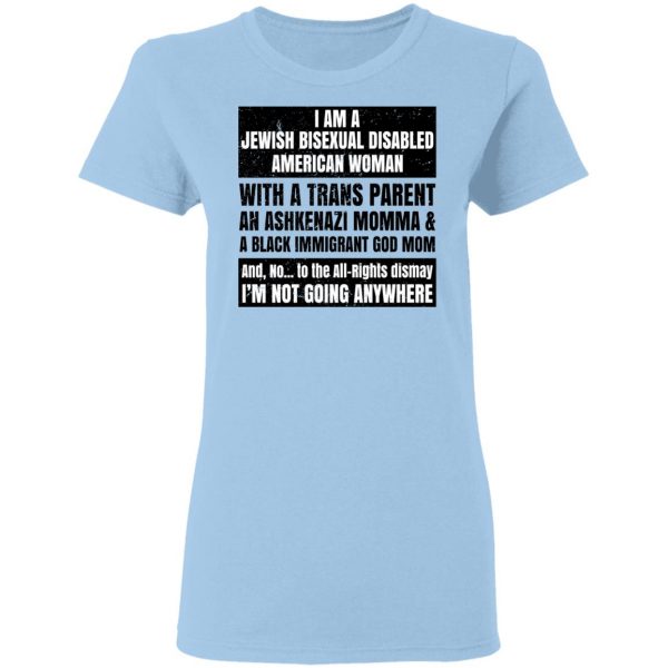 I Am A Jewish Bisexual Disabled American Woman T-Shirts, Hoodies, Sweatshirt 4