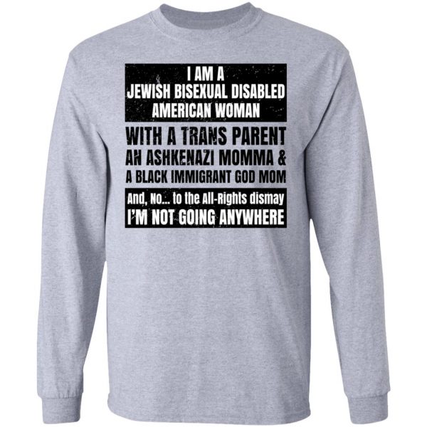 I Am A Jewish Bisexual Disabled American Woman T-Shirts, Hoodies, Sweatshirt 7