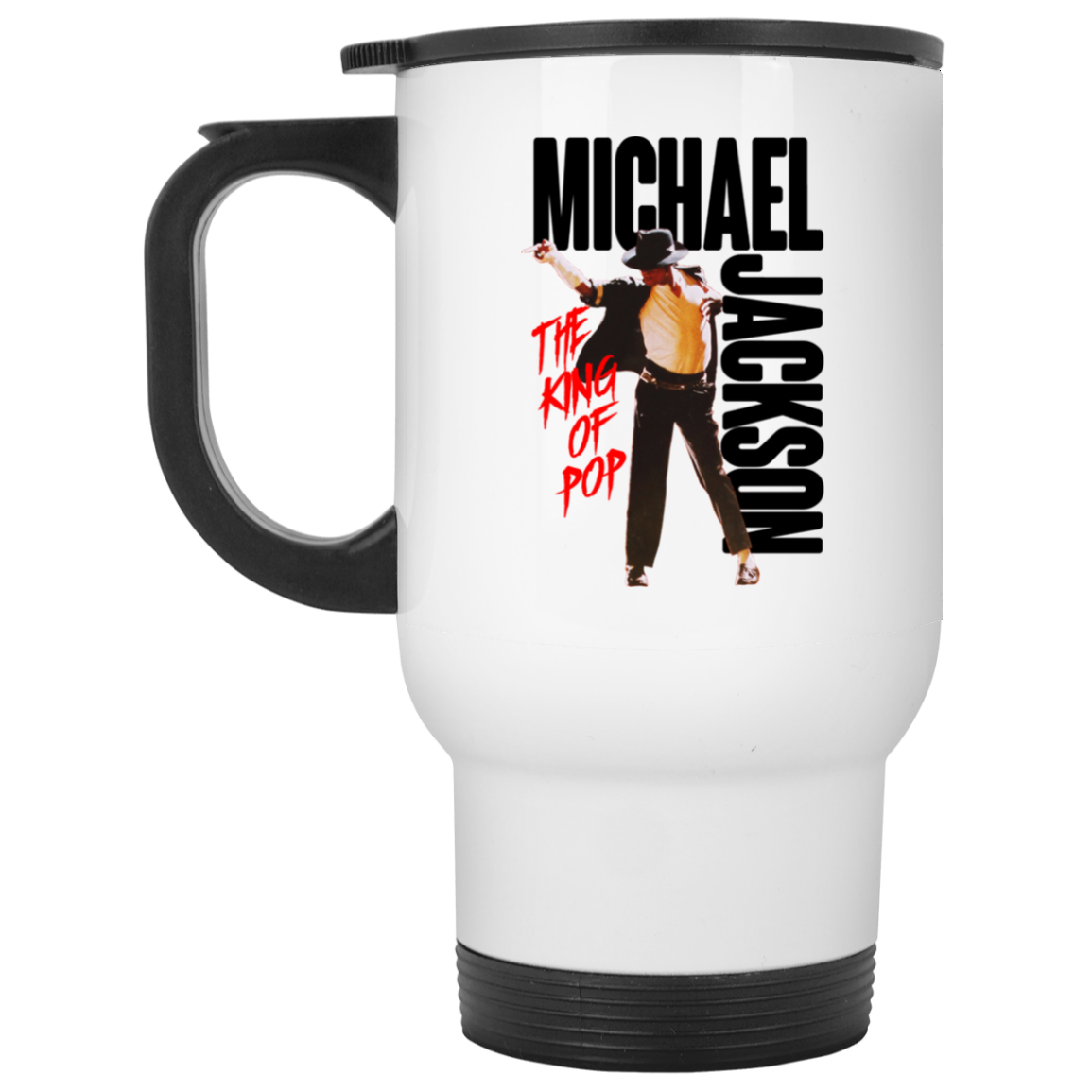 In Memory of Michael Jackson King of Pop 11 Ounce Coffee Mug 